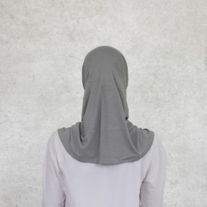 Slip On Hijab Grey