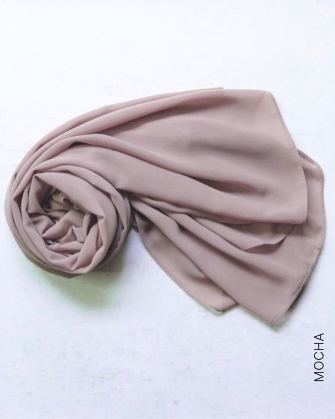 Shop Shimmer Ribbed Jersey - Dark Ivory Hijabs & Shawls Online