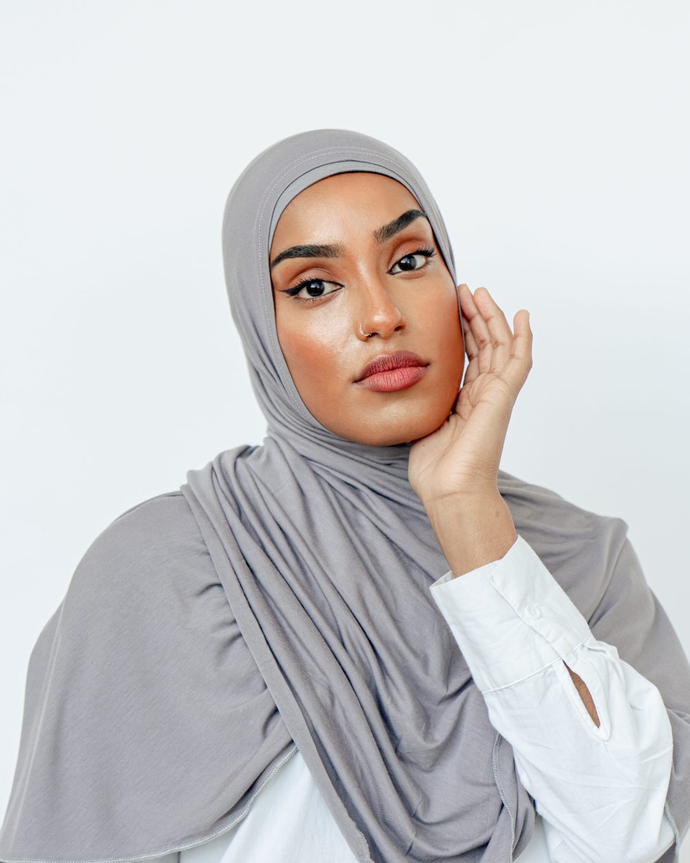Shop Instant Modal Jersey Hijabs - Navy Online | Modesty Hut