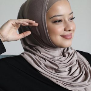 Mocha Instant Jersey Hijab