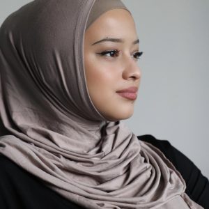 Mocha Instant Jersey Hijab