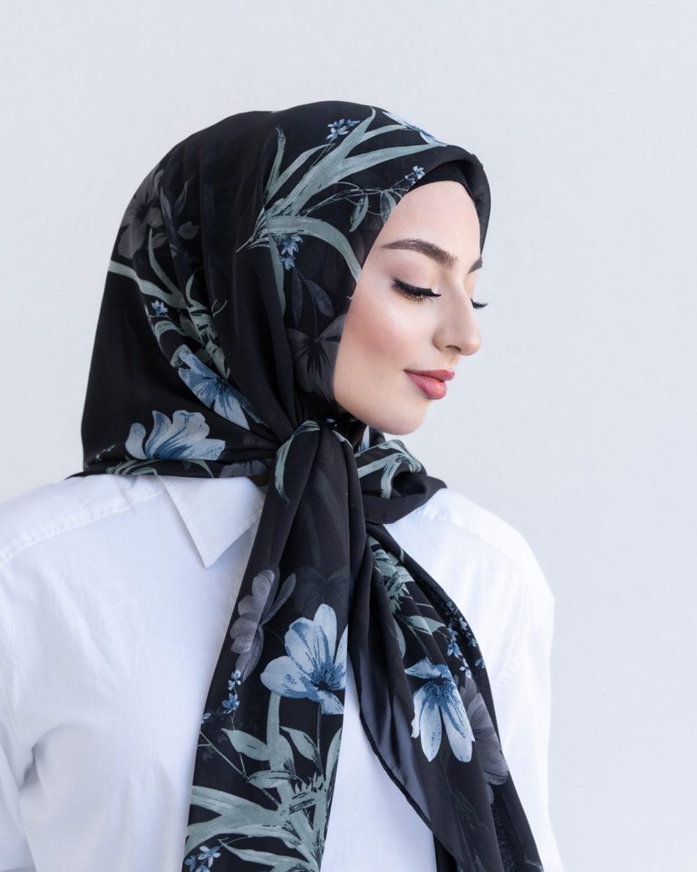 Shop Shimmer Ribbed Jersey - Dark Ivory Hijabs & Shawls Online