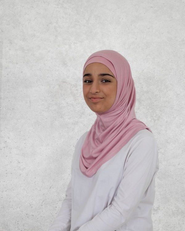 Pale Pink Slip On Hijab